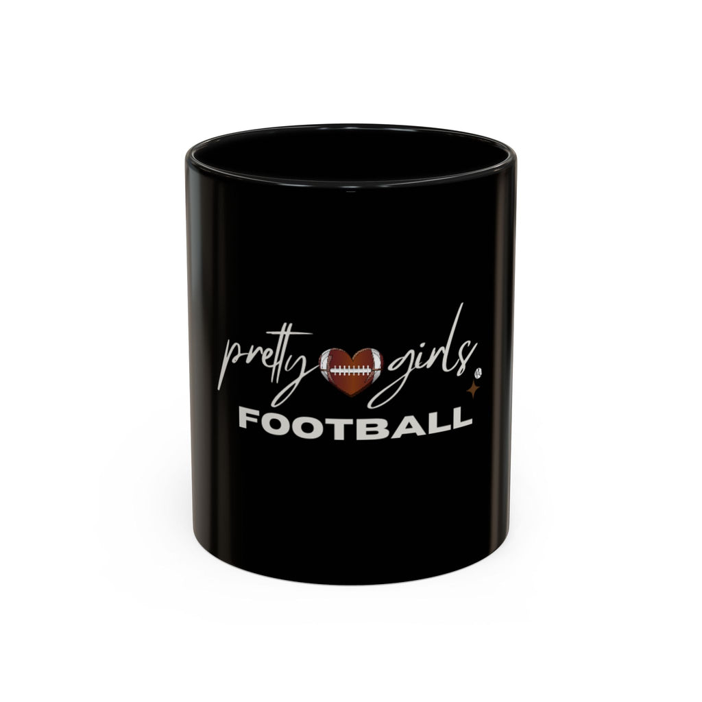 The Official Pretty Girls Love Football 16oz  Coffee Mug (11, 15oz)