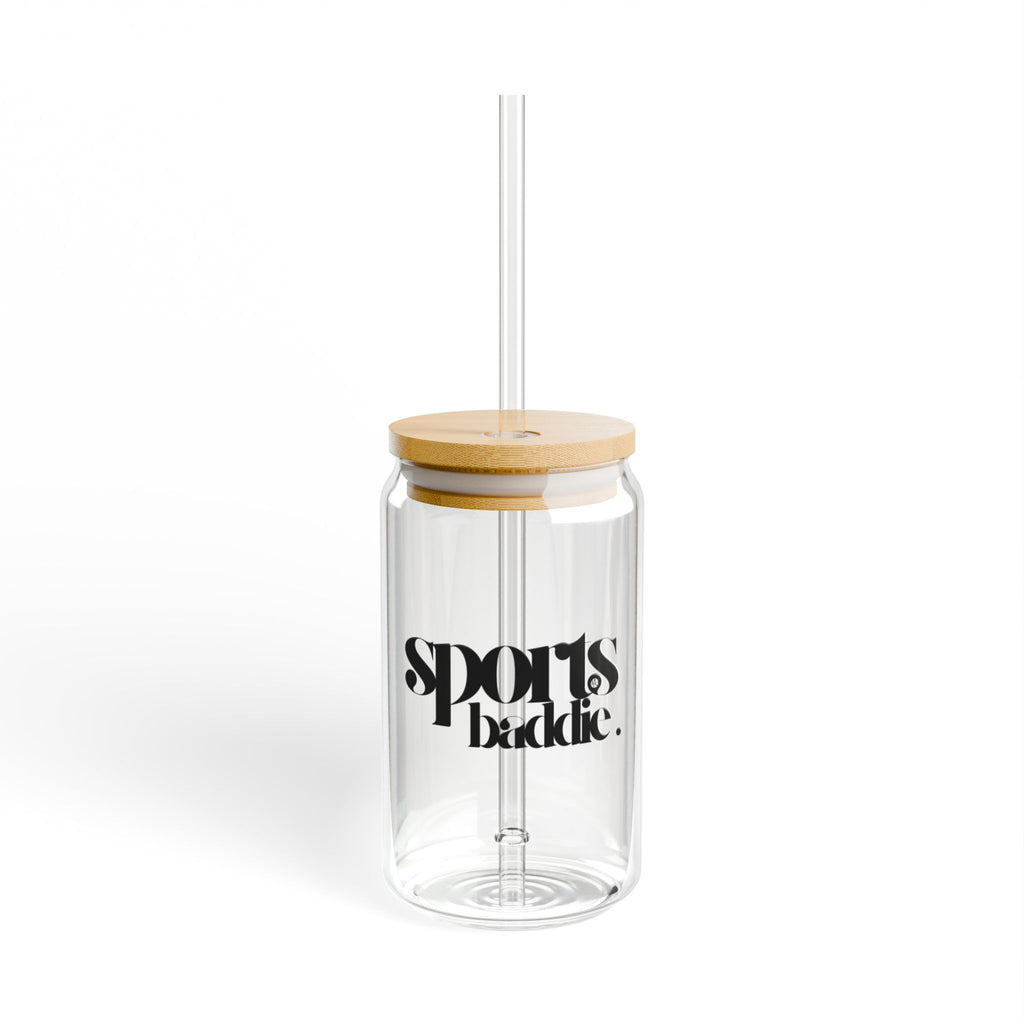 Sports Baddie | Pretty Girls Love Sports Glass Cup, 16oz