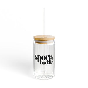 Sports Baddie | Pretty Girls Love Sports Glass Cup, 16oz