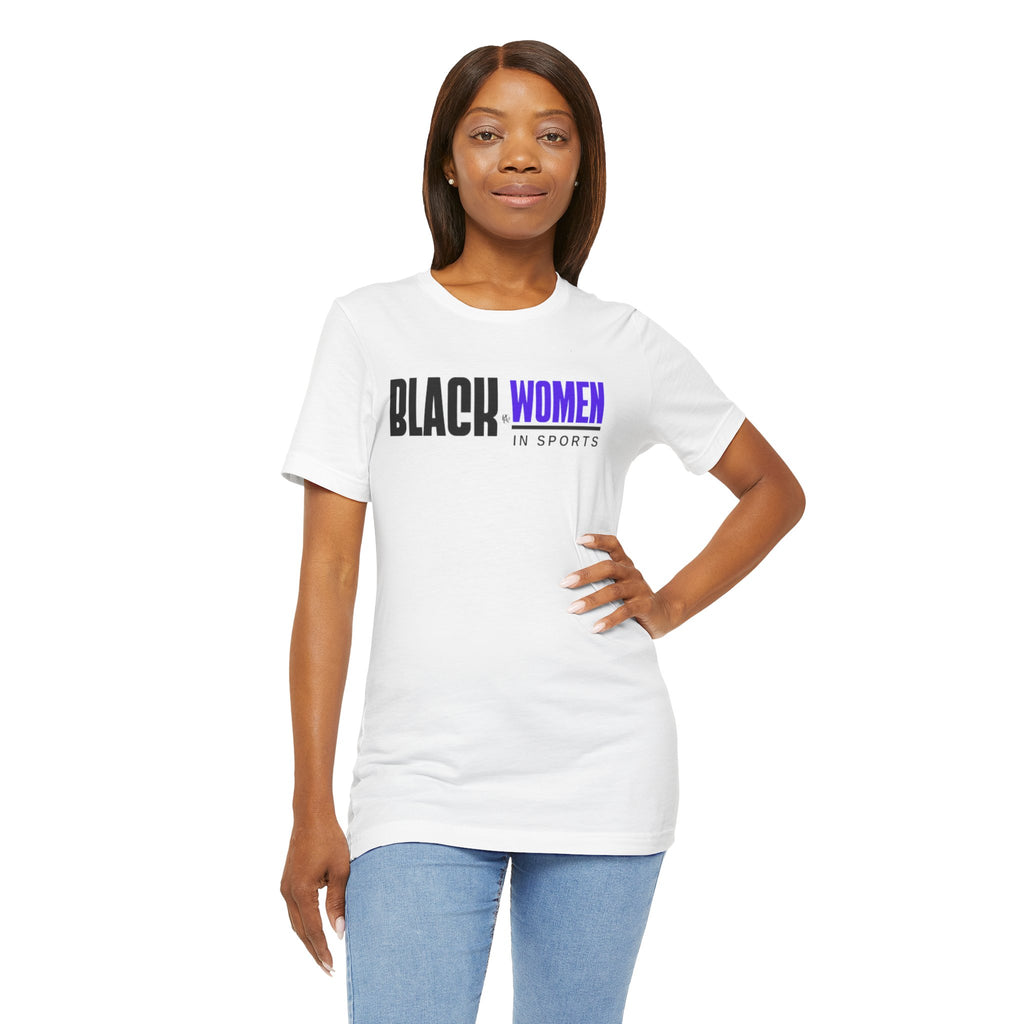 Black Women In Sports | Unisex Jersey Short Sleeve Tee | Pretty Girls Love Sports