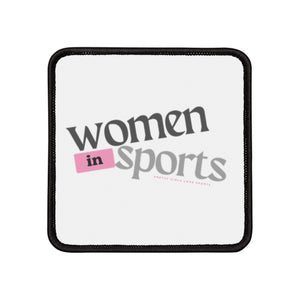 Women In Sports Iron-On Patches