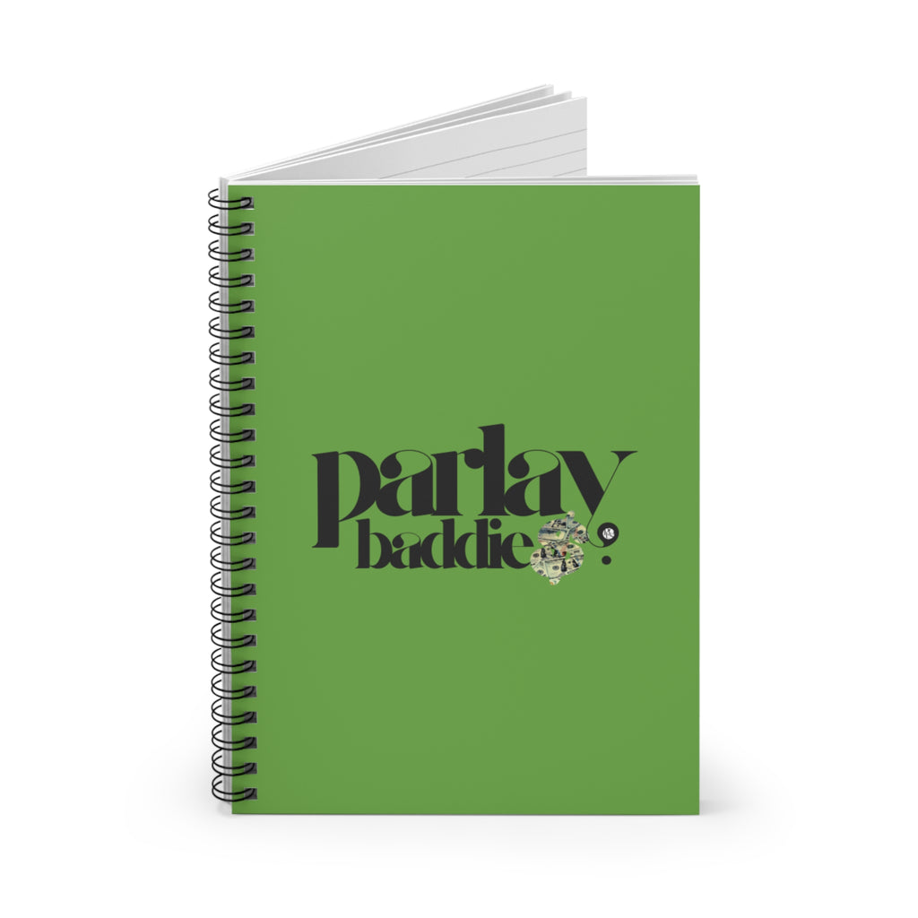 Spiral Notebook - Parlay Baddies, Pretty Girls Love Sports